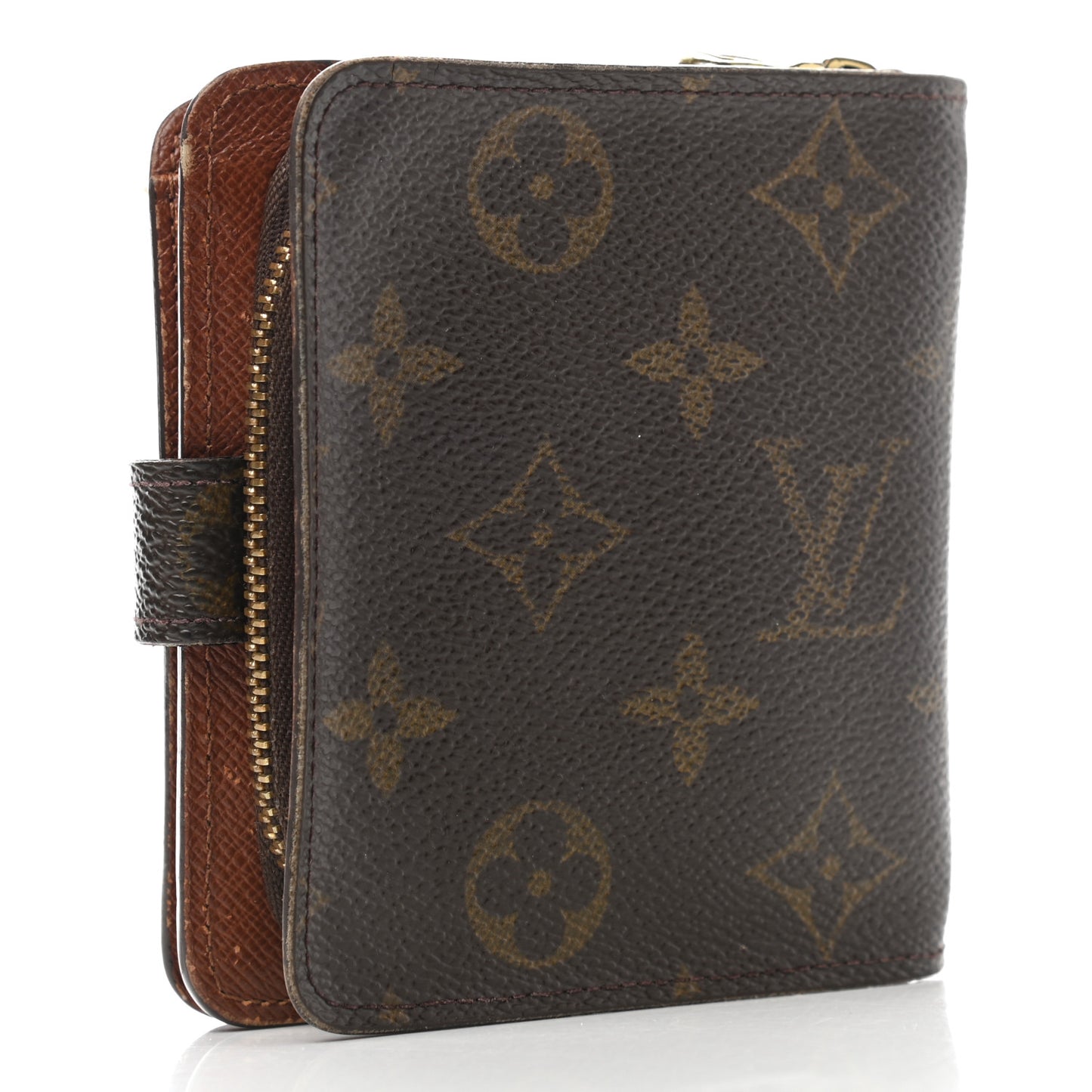 Monogram Compact Zippe Zipped Wallet