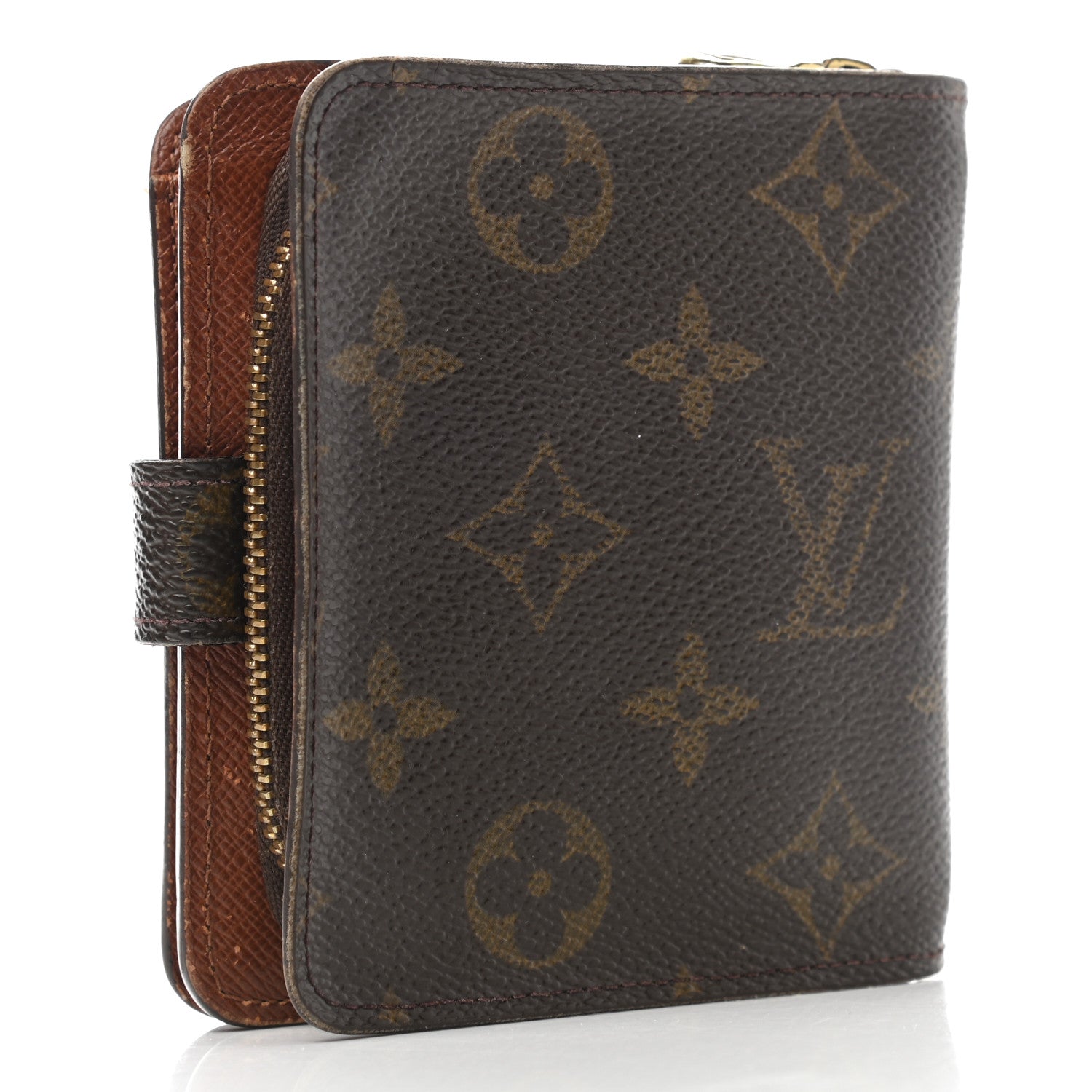 Louis Vuitton Monogram Compact Zippe Zipped Wallet 3 of 18