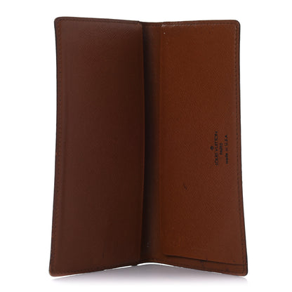 Louis Vuitton Monogram Simple Checkbook Holder Wallet Cover 5 of 9