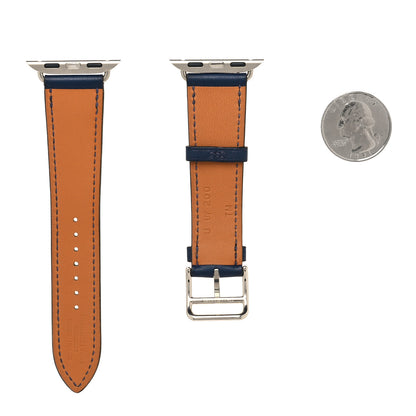 Hermes Swift 40mm Apple Watch Single Tour Band Deep Bleu 2 of 4