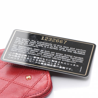 Chanel Calfskin Quilted Eyeglass Holder Red 5 of 6