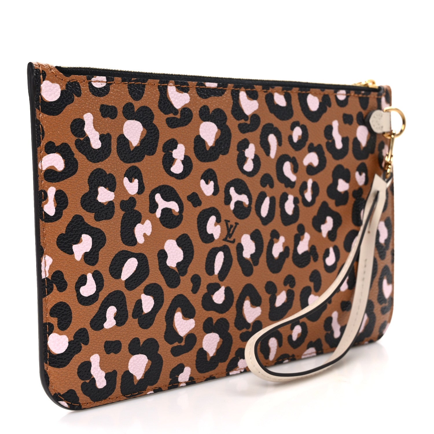 Louis Vuitton Monogram Giant Wild At Heart Neverfull MM Pochette Brown 3 of 6