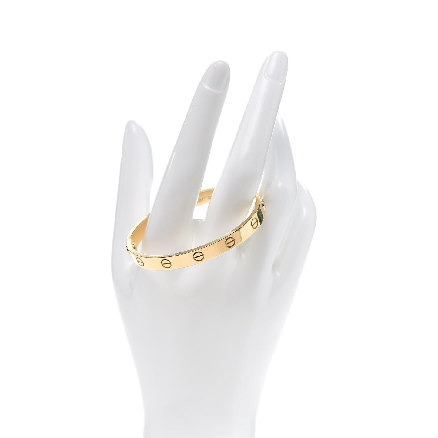18K Yellow Gold LOVE Bracelet 16