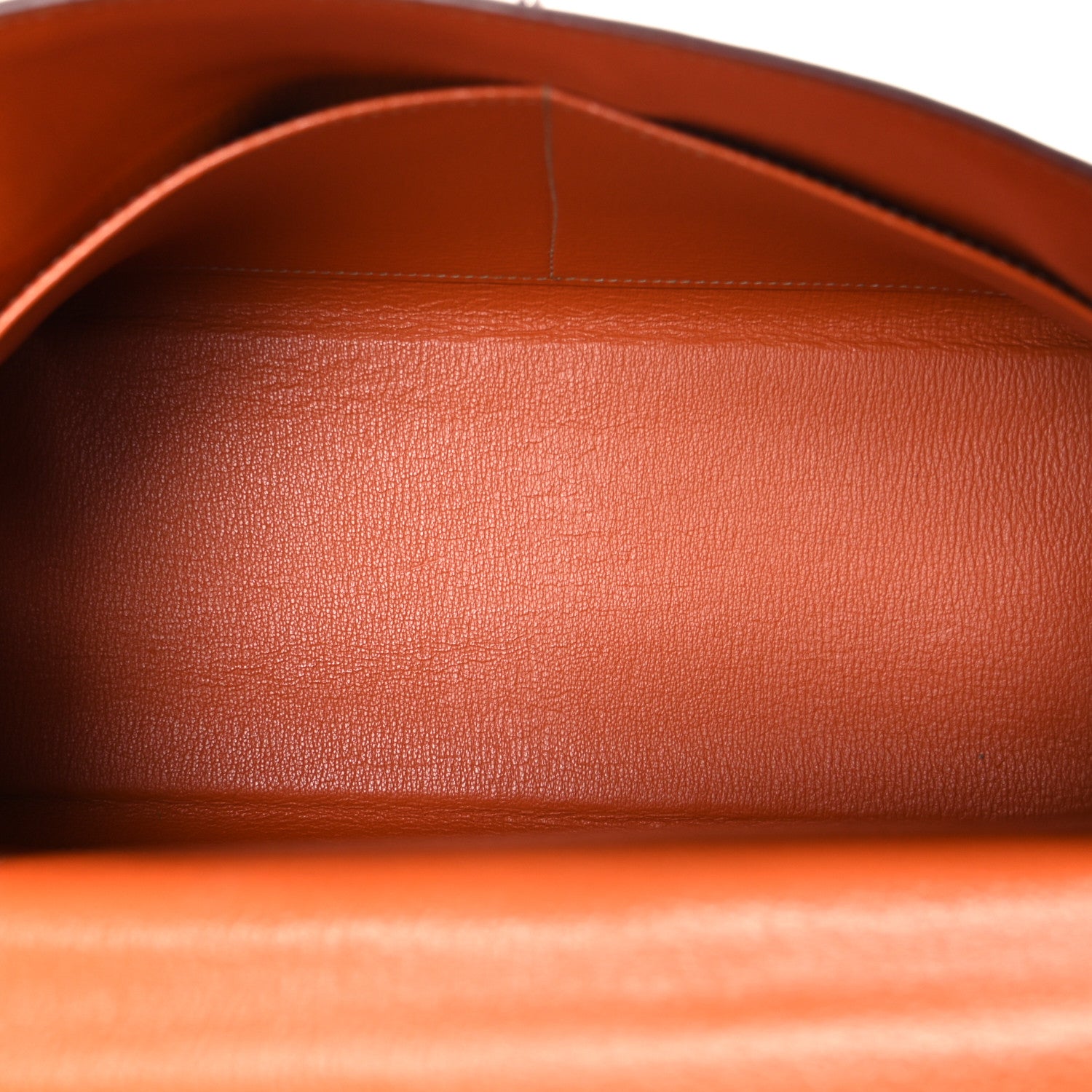 Hermes Epsom Candy Kelly Retourne 32 Brique Orange 5 of 11