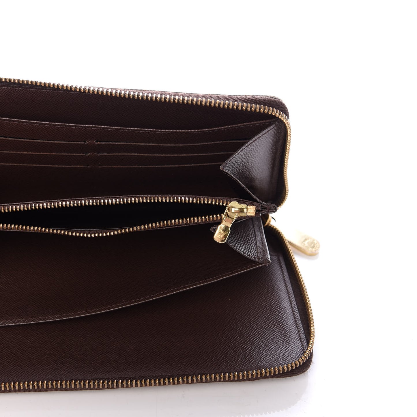 Damier Ebene Zippy Organizer Wallet