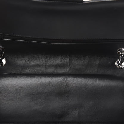 Chanel Patent Quilted Jumbo Double Flap Black 11 of 17