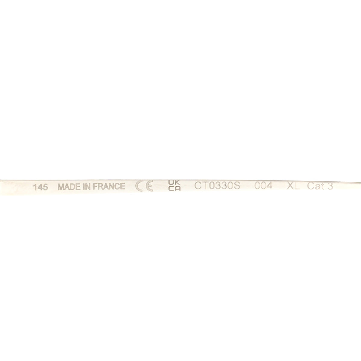 Cartier Metal Rimless C Decor Sunglasses CT0330S Silver 6 of 8
