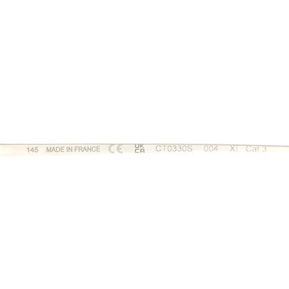 Cartier Metal Rimless C Decor Sunglasses CT0330S Silver 6 of 8