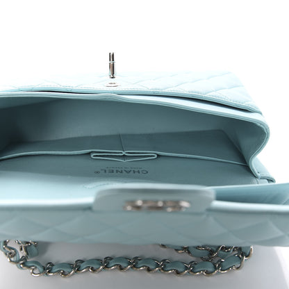 Chanel Lambskin Quilted Small Double Flap Light Blue 5 of 11