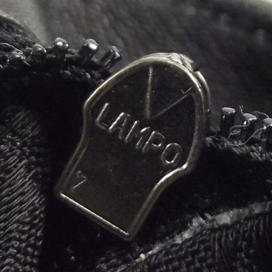 Leather Street Chic Messenger Bag Black