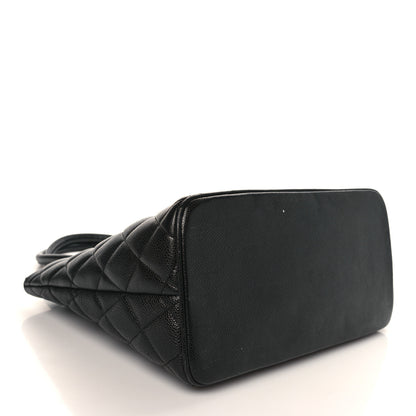 Chanel Caviar Quilted Medallion Tote Black 4 of 15