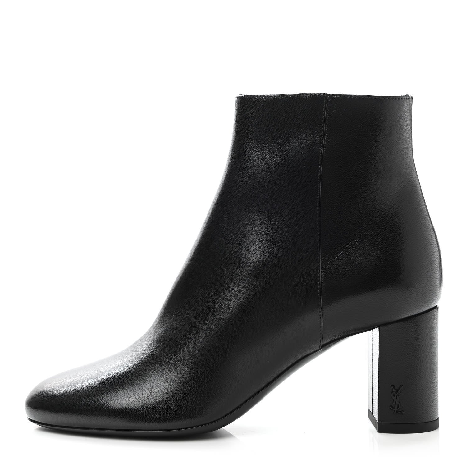 Saint Laurent Nappa Loulou Ankle Zip Boot 36.5 Black 1 of 9