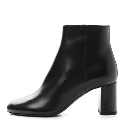 Saint Laurent Nappa Loulou Ankle Zip Boot 36.5 Black 1 of 9