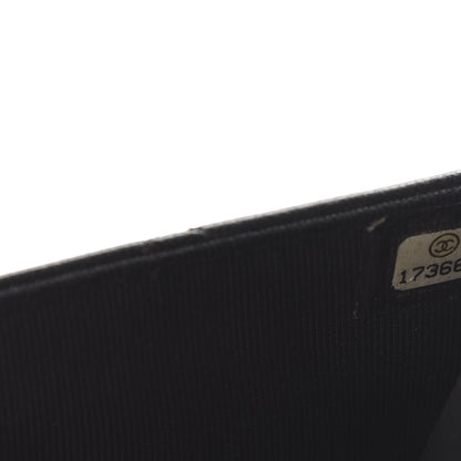 Chanel Lambskin Quilted Wallet On Chain WOC Black 10 of 12