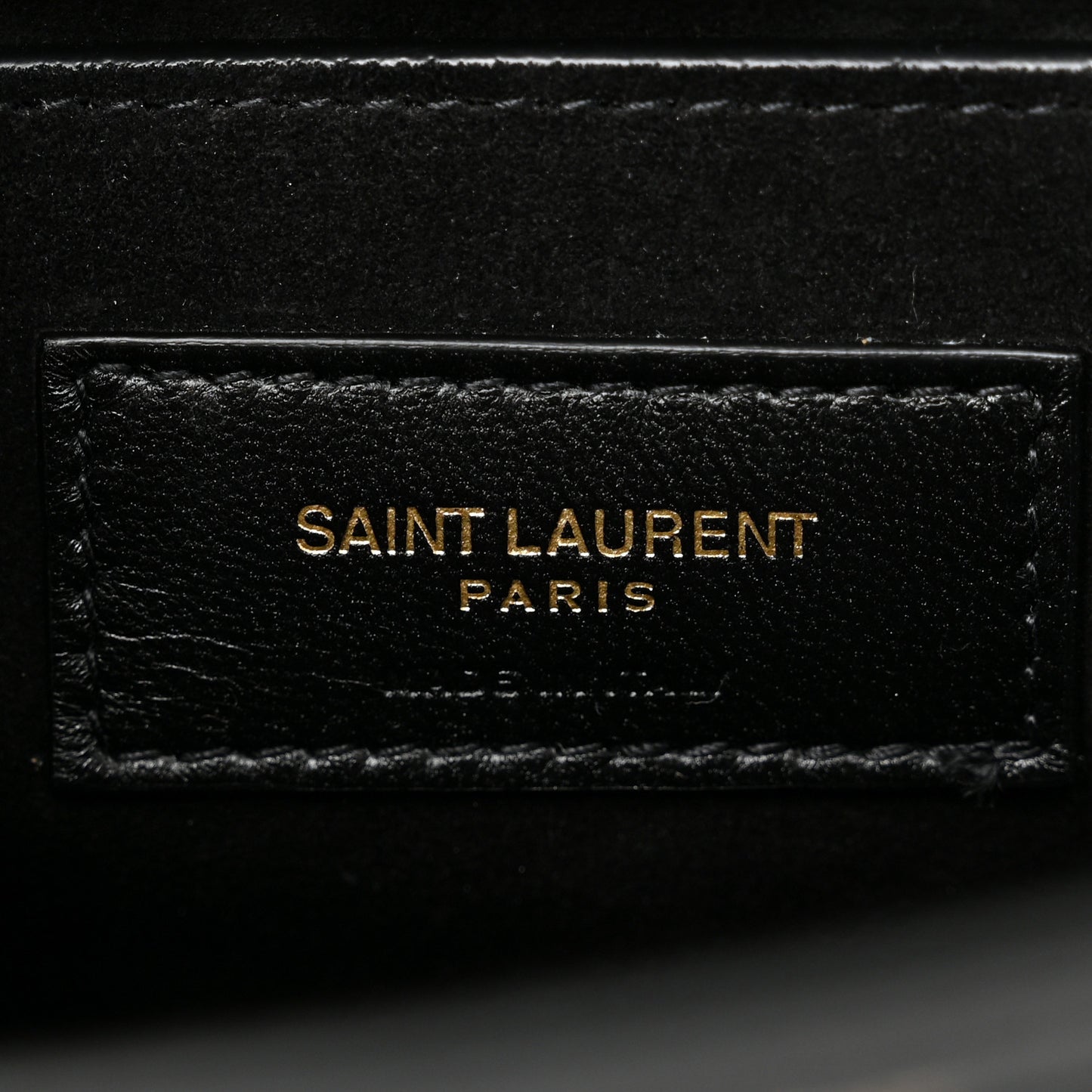 Smooth Calfskin Medium Monogram Sunset Satchel Black