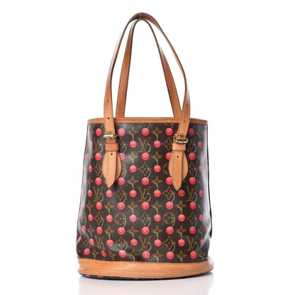 Louis Vuitton Monogram Cerises Bucket Bag 3 of 15