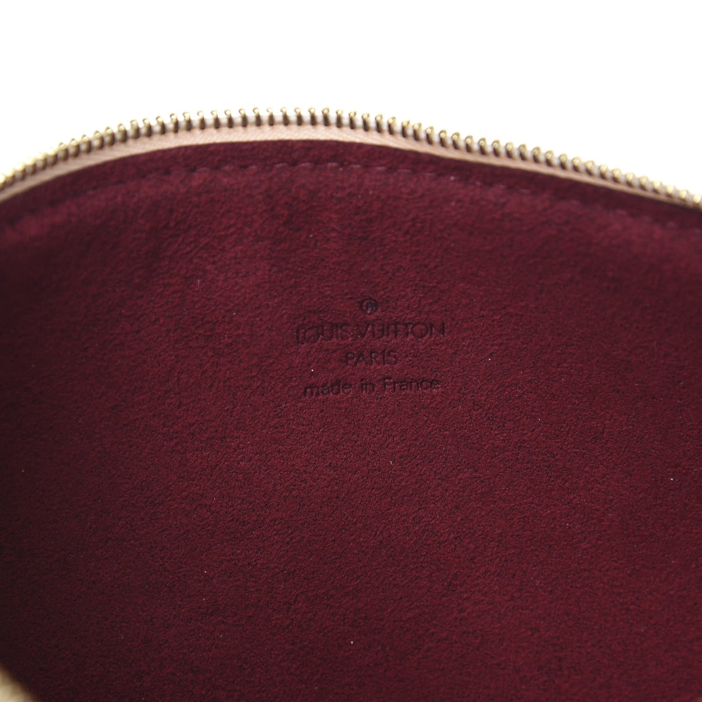 Monogram Multicolor Pochette Accessories White