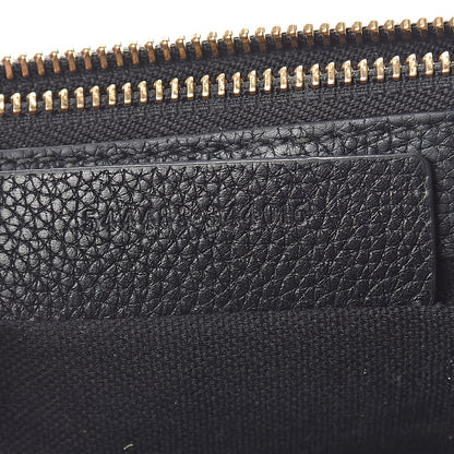 Alexander McQueen Grained Calfskin Padlock Crossbody Bag Black 7 of 13