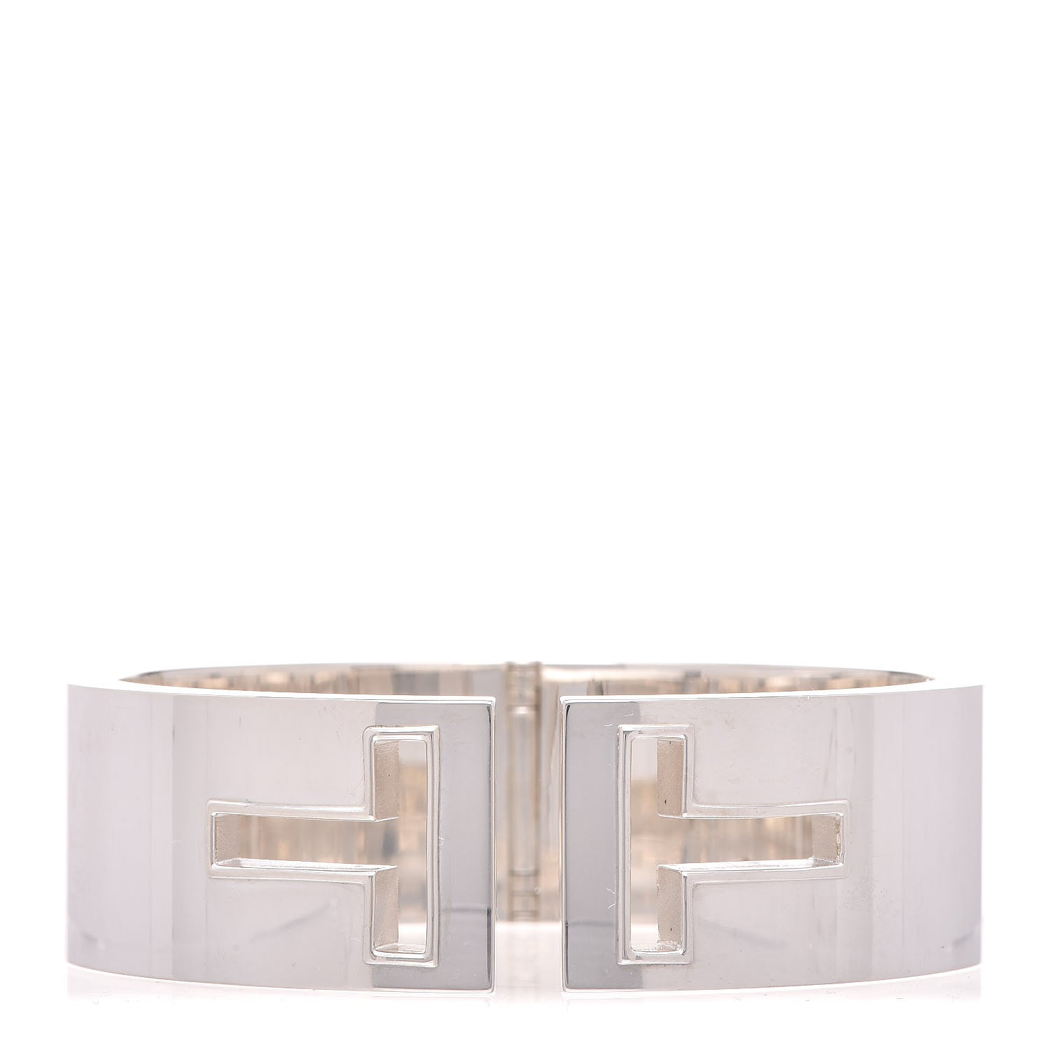 Tiffany Sterling Silver T Cutout Cuff Bracelet 1 of 5