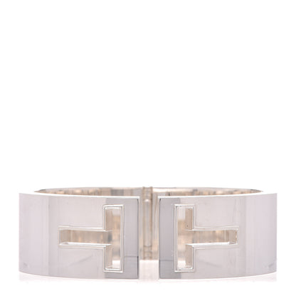 Tiffany Sterling Silver T Cutout Cuff Bracelet 1 of 5