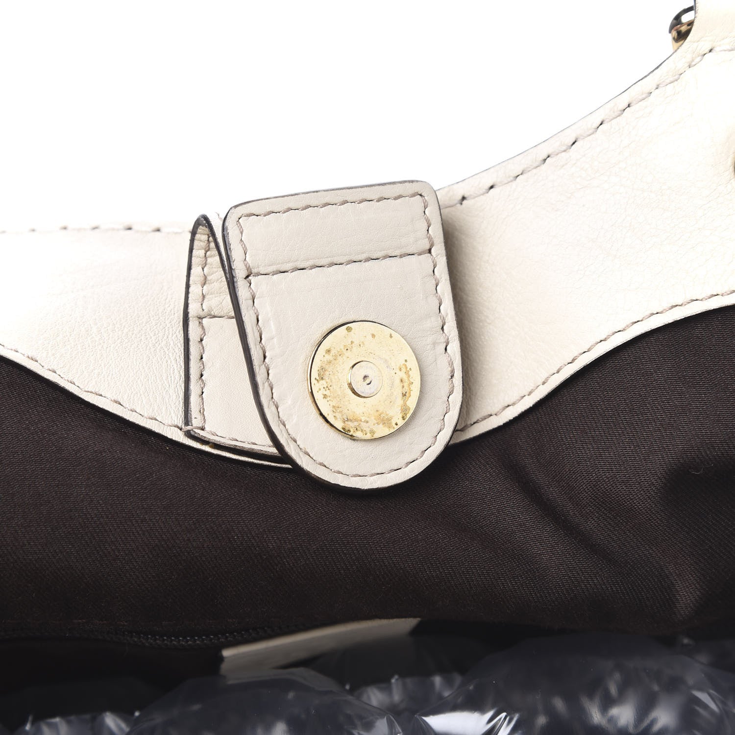 Gucci Calfskin Medium Sukey Tote Mystic White 13 of 13