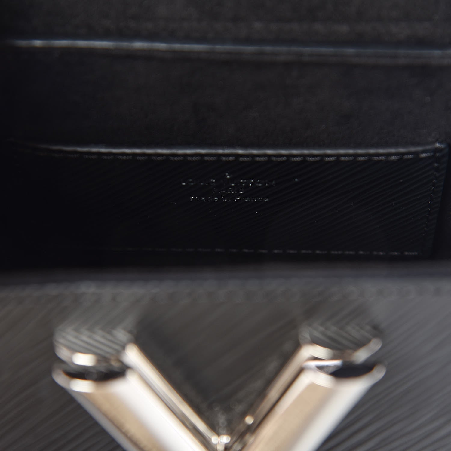 Louis Vuitton Epi Twist Shoulder Bag PM Black 6 of 11
