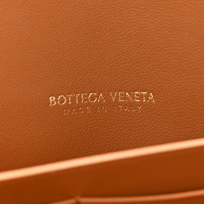 Bottega Veneta Suede Intrecciato Long Andiamo Top Handle Clutch Amber 6 of 10