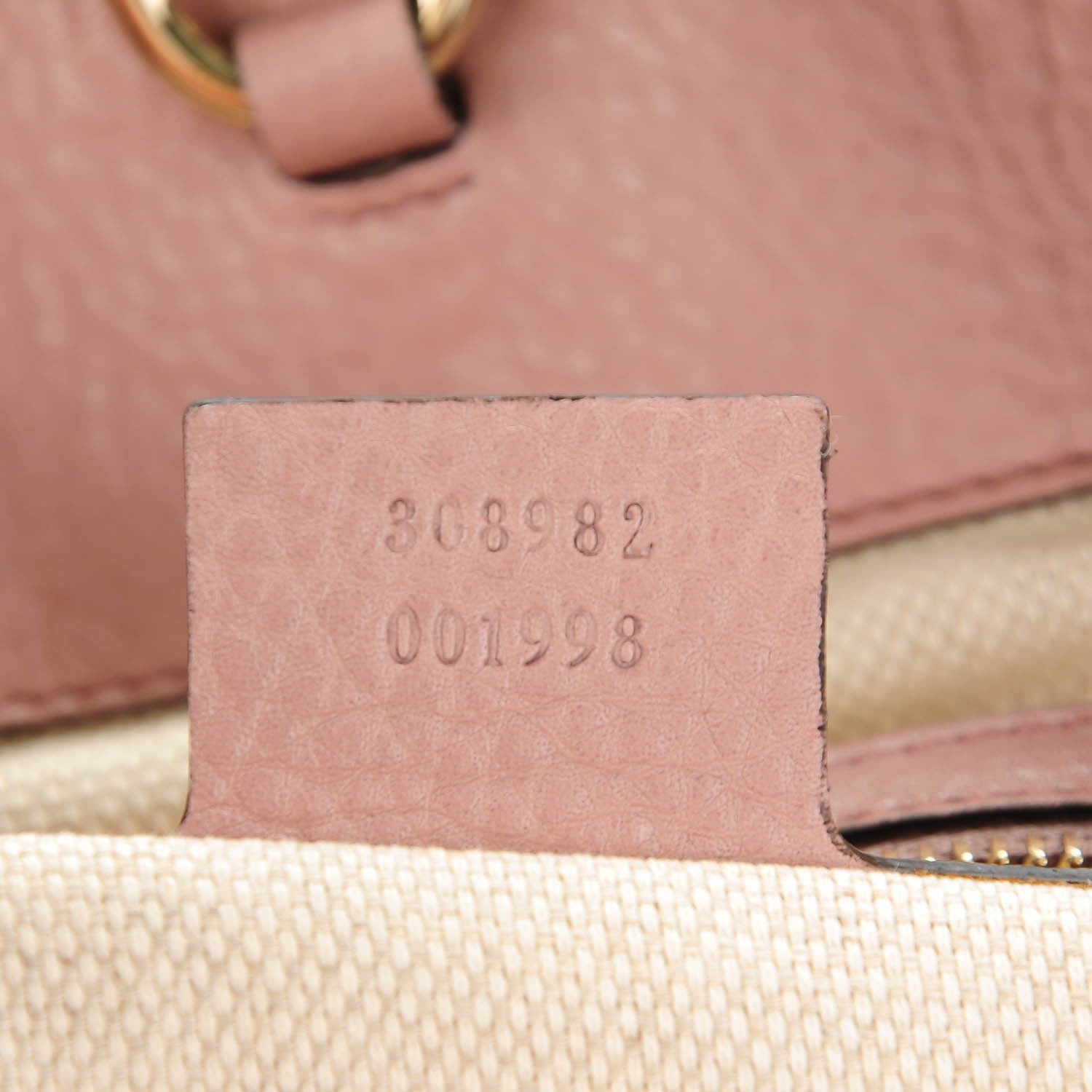 Gucci Cellarius Calfskin Medium Soho Chain Shoulder Bag Dark Cipria 7 of 7