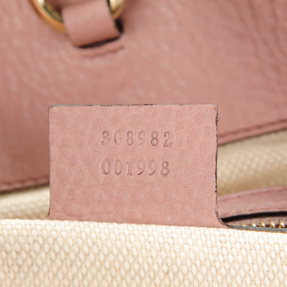 Gucci Cellarius Calfskin Medium Soho Chain Shoulder Bag Dark Cipria 7 of 7