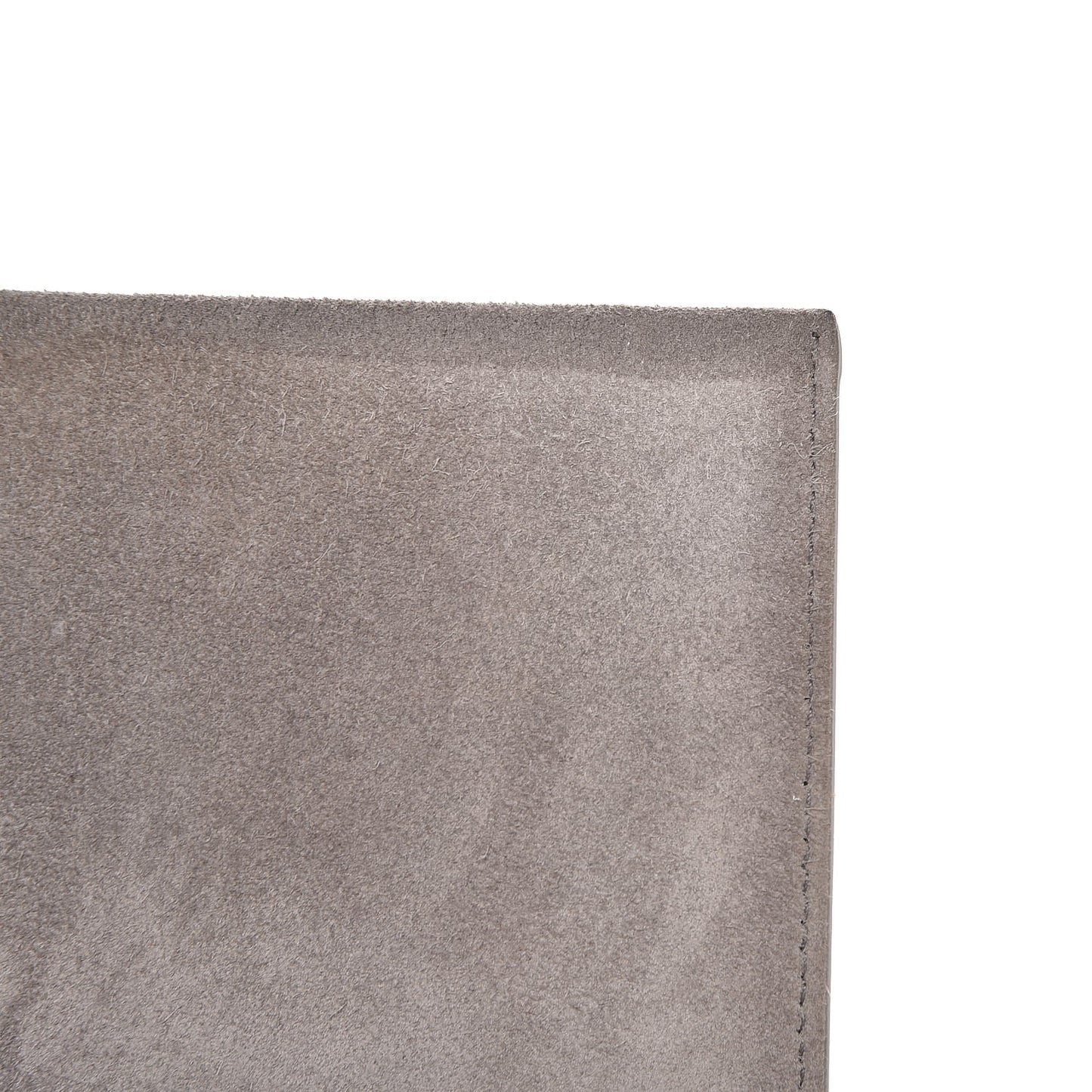 Metallic Calfskin Kate Monogram Tassel Chain Wallet Silver