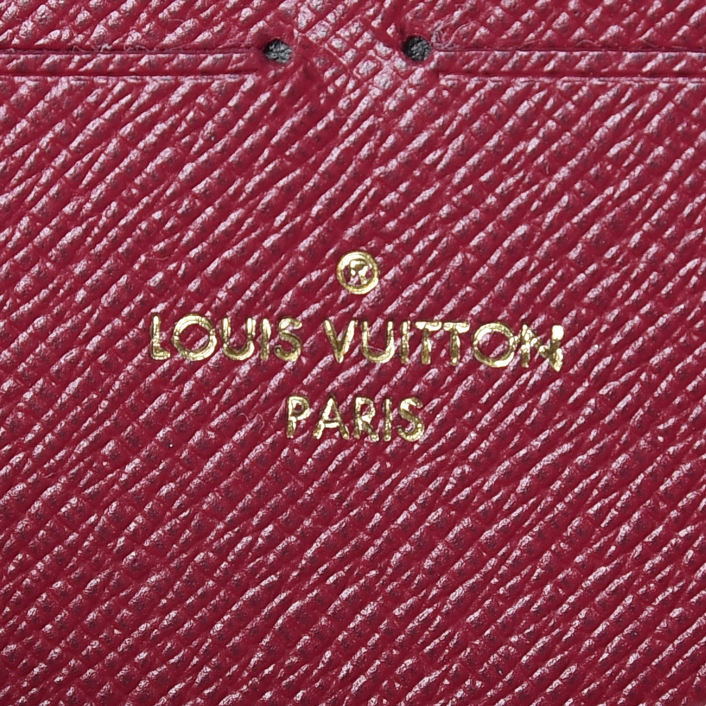 Monogram Clemence Wallet Fuchsia