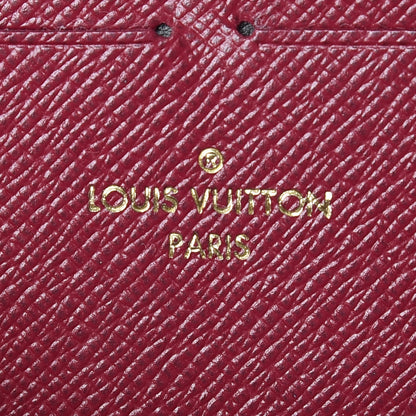 Louis Vuitton Monogram Clemence Wallet Fuchsia 6 of 8