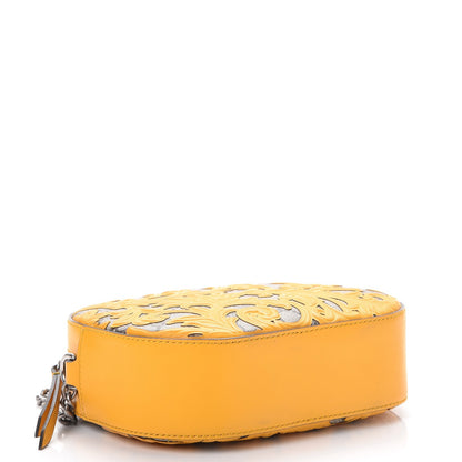 Gucci GG Supreme Monogram Arabesque Mini Chain Shoulder Bag Beige Yellow 4 of 7