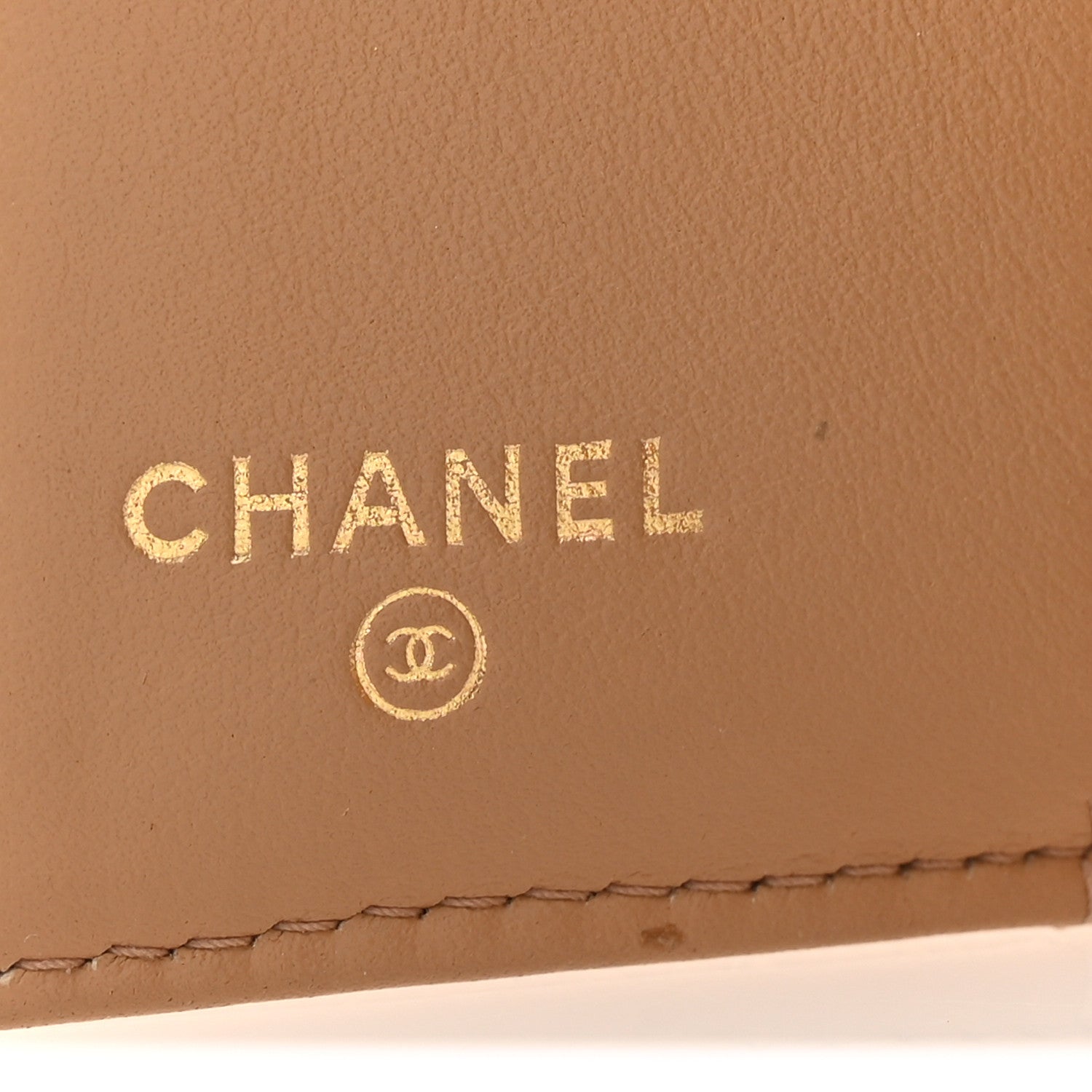 Chanel Caviar Quilted Small Boy Flap Wallet Beige 6 of 8