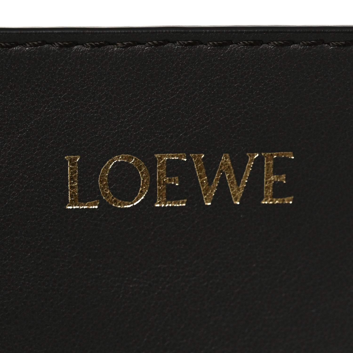 Loewe Shiny Calfskin Large Puzzle Fold Tote Dark Grey 6 of 9
