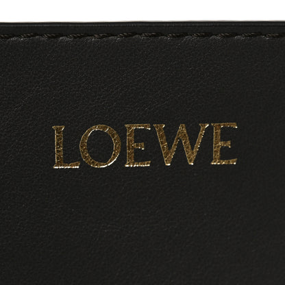 Loewe Shiny Calfskin Large Puzzle Fold Tote Dark Grey 6 of 9