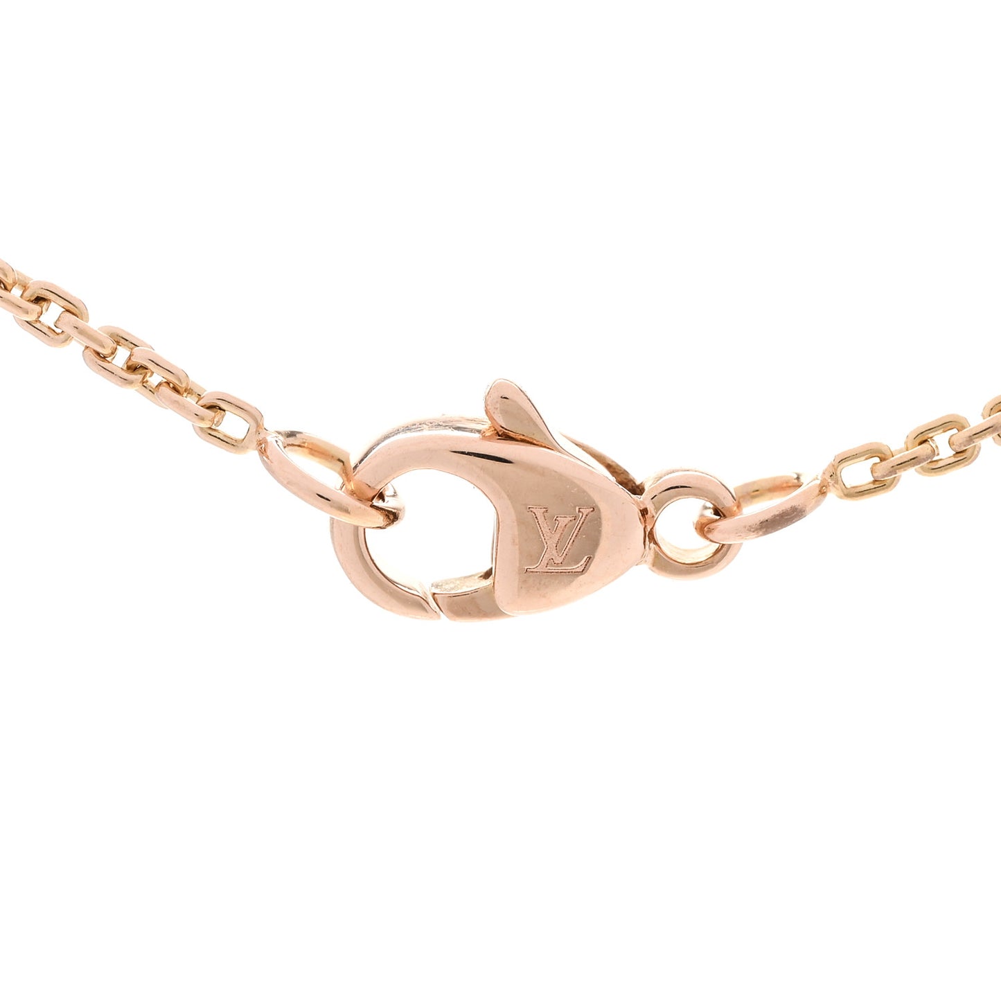 18K Pink Gold Diamond Idylle Blossom Pendant Necklace