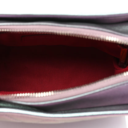 Chanel Iridescent Lambskin Calfskin Quilted Small Gabrielle Hobo Light Purple 5 of 8