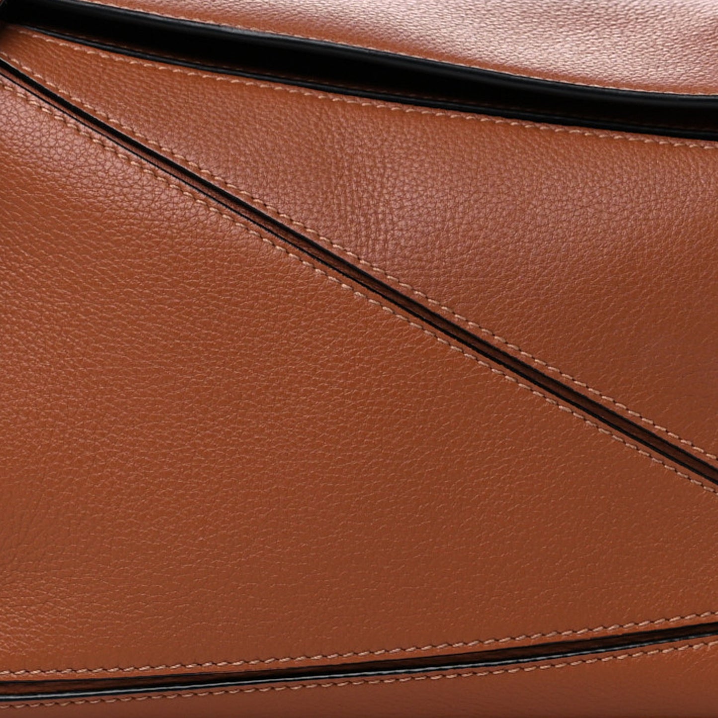Calfskin Small Puzzle Bag Tan