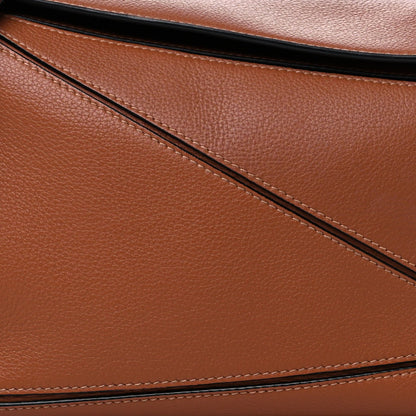 Loewe Calfskin Small Puzzle Bag Tan 7 of 13
