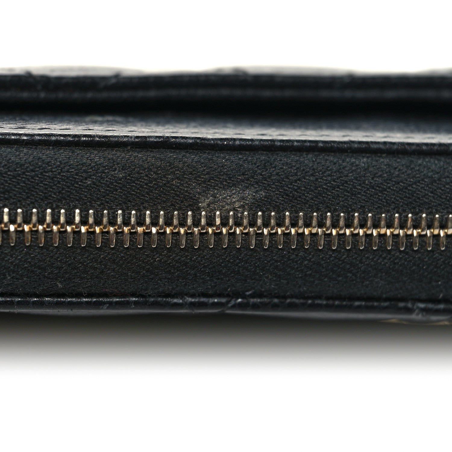 Chanel Caviar Quilted Large Gusset Zip Around Wallet Black 10 of 13