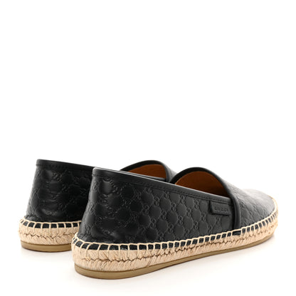 Gucci Microguccissima Signature Espadrilles 36.5 Black 4 of 15
