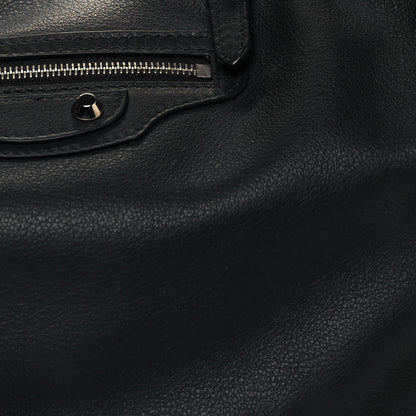 Balenciaga Veau Papier B4 Zip Around Tote Black 9 of 9