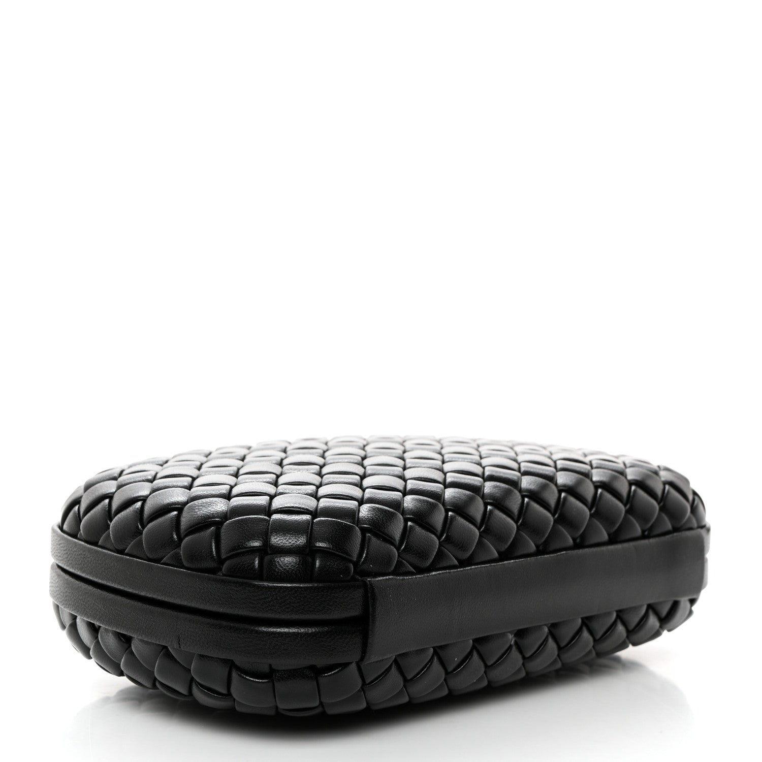 Bottega Veneta Nappa Intrecciato Knot Clutch Black 4 of 10