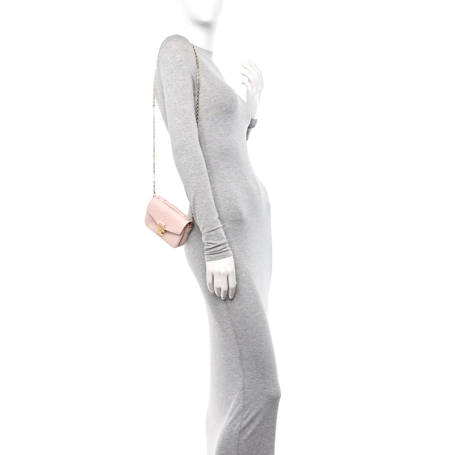 Louis Vuitton Empreinte Micro Metis Rose Pink 2 of 14