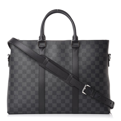 Louis Vuitton Damier Graphite Anton Briefcase 1 of 10