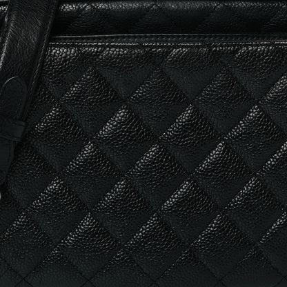 Chanel Caviar Quilted Medium Business Trip Camera Bag Black 7 of 9