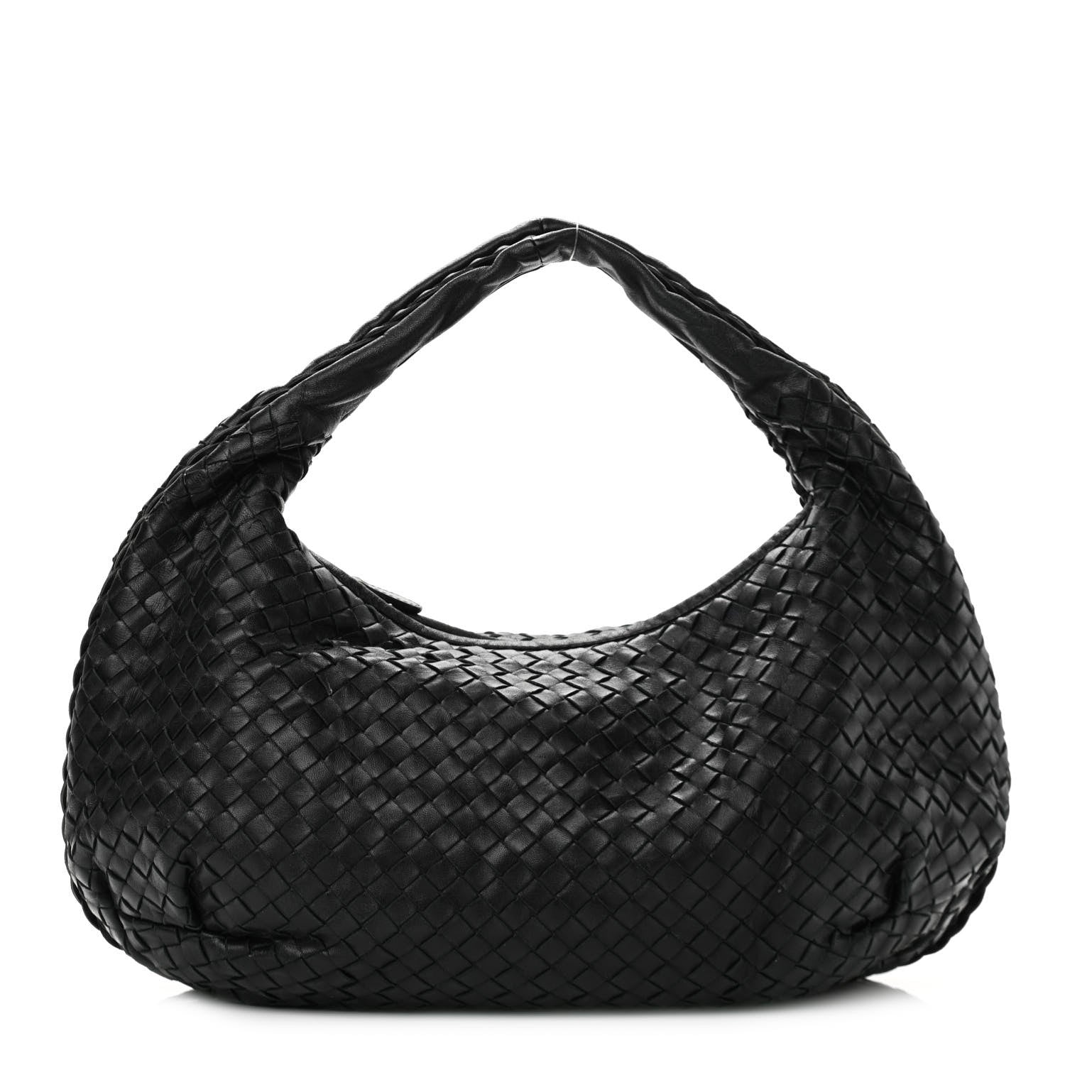 Bottega Veneta Nappa Intrecciato Medium Veneta Hobo Black 1 of 11
