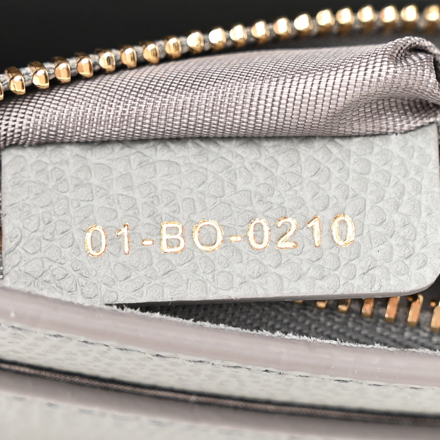 Christian Dior Calfskin 30 Montaigne 2 in 1 Pouch Grey 7 of 10