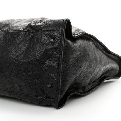 Balenciaga Agneau Classic Hardware Weekender Black 12 of 23